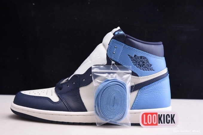 Rep LUCY Obsidian 555088-140 1 Air High Jordan Retro OG 0823